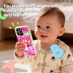LEZA BABY Mini talkies-walkies multifonctionnels de simulation, jouet té<span class=keywords><strong>l</strong></span>éphone portable avec fonctions d'apprentissage de la <span class=keywords><strong>musique</strong></span> et de <span class=keywords><strong>l</strong></span>'<span class=keywords><strong>anglais</strong></span>, et lumières – Meilleures ventes - Product Image 5