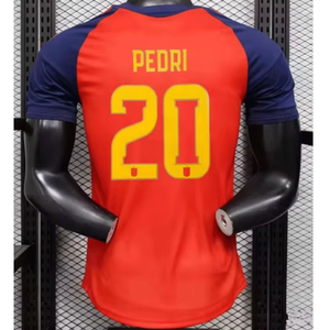 Camiseta de España 2026, Versión Local Williams, Versión Visitante Pedri, Versión Aficionado Yamal, Versión Jugador, Adulto <span class=keywords><strong>Rodrigo</strong></span>, Niños - Product Image 1