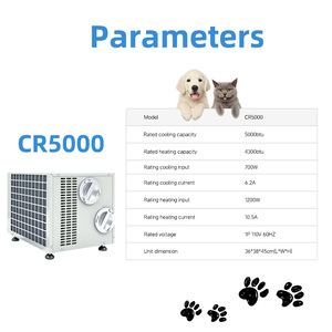 <span class=keywords><strong>Aire</strong></span> <span class=keywords><strong>Acondicionado</strong></span> <span class=keywords><strong>para</strong></span> Caseta <span class=keywords><strong>de</strong></span> Perros CR5000 Winhee 5000BTU con Compresor Hitachi - Product Image 3
