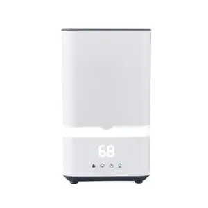 เครื่องทําความชื้นในอากาศ 5 ลิตรสําหรับห้องนอนห้องขนาดใหญ่บ้าน เครื่องทําความชื้นเย็นและอบอุ่นสําหรับทารกและพืช หมอกโต๊ะกระจายน้ํามันหอมระเหย - Product Image 1