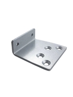 Personnalisé Usine Métal L Coin Raccordement Revêtement en poudre galvanisé Support d'angle réglable en acier