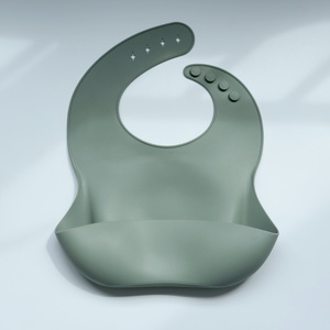 OEM ODM disponibili EN71 CPC 100% per uso alimentare in silicone bavaglini per bambina e per bambino bavaglini per bambini 6-36 <span class=keywords><strong>mesi</strong></span> - Product Image 6