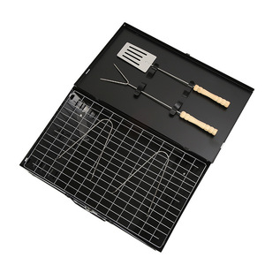 Parrilla de Carbón Plegable de Acero Ligero <span class=keywords><strong>para</strong></span> Exteriores con Rejilla <span class=keywords><strong>para</strong></span> Asar y Parrilla de Cocina - Portátil <span class=keywords><strong>para</strong></span> <span class=keywords><strong>Camping</strong></span> y Uso Doméstico - Product Image 5