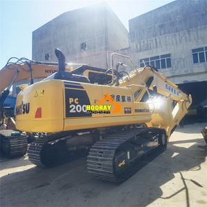 <b>Used</b> 22 Ton Komatsu PC200-8 Crawler Excavator 2019 Model Cummins Engine Gearbox Pump Gear Good Condition Low Price Sale 0.85m - Product Image 3