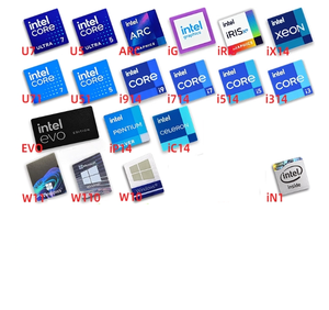 สติกเกอร์กาวติด CPU คอมพิวเตอร์ รุ่น ULTRA I7 I5 I9 U9 U7 สำหรับแล็ปท็อปและเดสก์ท็อป รุ่นที่ 14 ของแท้ 100 ชิ้น/แพ็ค - Product Image 1