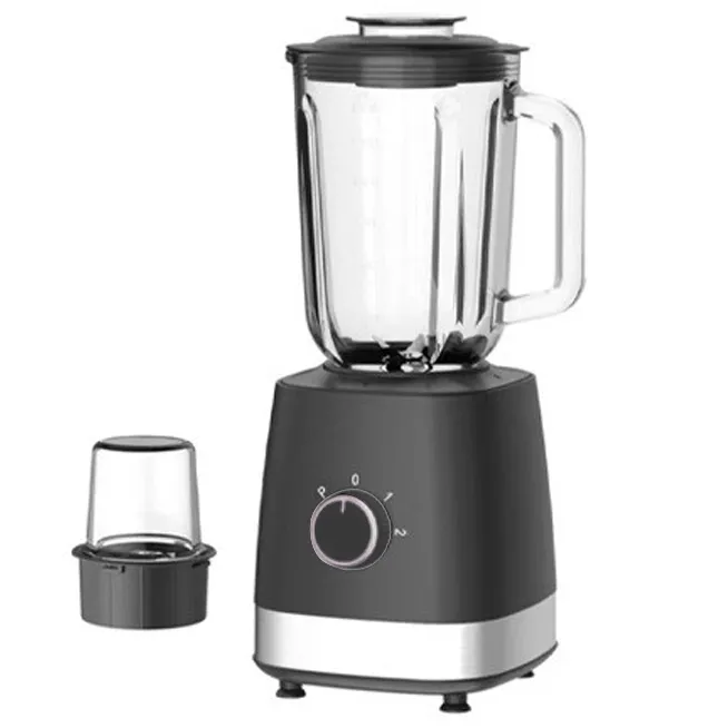 Yeni tasarım 450W 2 hızları 1.5L PC kavanoz elektrikli Blender masa Blender kıyıcı Blender