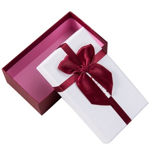 Customize Gift Printed <b>Box</b> Cardboard Gift <b>Box</b> Lids Luxury Ribbon <b>Large</b> Gift <b>Box</b> - Product Image 1