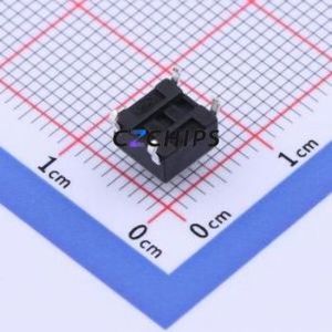 KAN0611A-0551B Tactile <b>Switch</b> Through hole Component (THT)-4P,6x6mm <b>Switch</b> 1.6N 6mm 6mm 5.5mm - Product Image 2