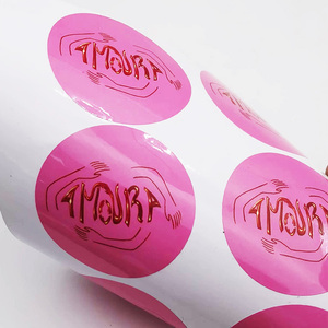 <strong>Adhesive</strong> Glossy Customized Stickersheet Printing Logo Round Logo Vintage <strong>Stickers</strong> - Product Image 6