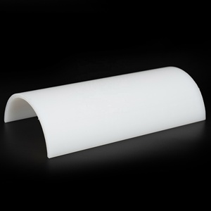 <span class=keywords><strong>Tuyau</strong></span> fendu en PVC blanc, tube demi-rond PN10 PN16, haute rigidité pour la surveillance des pipelines et les systèmes d'échantillonnage de liquides - Product Image 3