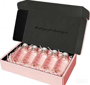 Caja de envío de correo corrugado plegable ecológica de alta <span class=keywords><strong>calidad</strong></span> al <span class=keywords><strong>mejor</strong></span> <span class=keywords><strong>precio</strong></span>, logotipo personalizado para calcetines cosméticos, materiales reciclados - Product Image 1