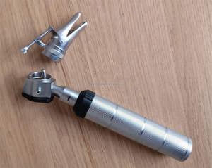 Delta Professional Stainless Steel and Plastic <b>Otoscope</b> with LED Fiber Optic Brass Material for Surgical Instruments - Product Image 6