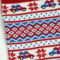 Personalisierter Logo-Schal für Fußball-Weltmeisterschafts-Teams und Vereine, doppelseitiger Fan-Weihnachts-Strickschal, Jacquard-Souvenir-Schal