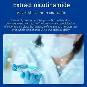 Nouvelles images de masques en feuille hydratants pour le <span class=keywords><strong>visage</strong></span>, à marque privée, au niacinamide, éclaircissants, anti-taches de rousseur, illuminants, au collagène, biologiques - Product Image 6
