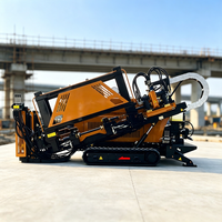 Machine de forage directionnel horizontal professionnelle avec navigation de haute précision pour l'ingénierie des pipelines souterrains