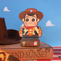 Jolies notes autocollantes 3D sur le thème de Toy Story, bloc-notes non adhésif Woody, bloc-notes de dessin animé, décoration de bureau, papeterie