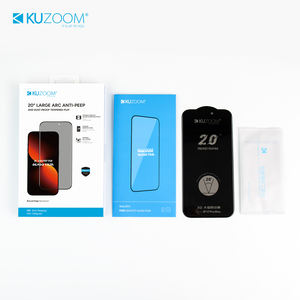 Protector <span class=keywords><strong>de</strong></span> Pantalla 3D para Teléfono, Grado AAA, Dureza 9H, Ultrafino, Antiarañazos, Privacidad 20, Antipolvo, para 14, 15, 16, 17 - Product Image 1