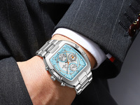 REWARD Nouvelle montre pour homme en or, étanche, en acier inoxydable, montres de luxe pour homme, montres classiques à quartz