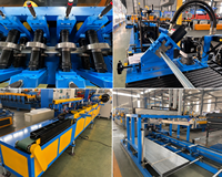 Machine de profilage automatique pour profilés en U et en canal pour cloisons sèches et ossatures métalliques