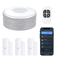 Système d'alarme de sécurité domestique sans fil, wi-fi, détecteur de mouvement Pir, contrôle à distance avec application Tuya