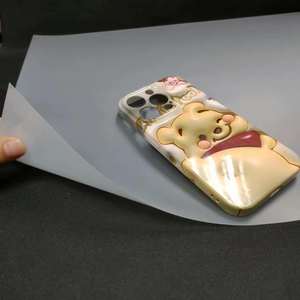 A4 pellicola trasparente per sublimazione per animali domestici 3D trasferimento di calore ad alta temperatura per tastiere custodie per telefono magliette tumbler e tazze-50 fogli - Product Image 5