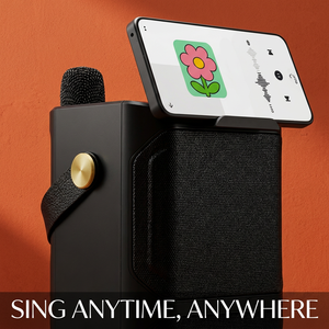 ไมโครโฟนไร้สายคู่ Elite ลำโพงคาราโอเกะ 10W สำหรับแบตเตอรี่ 5.3 2000-3000mAh ตัวเปลี่ยนเสียง Magic Sound โทรศัพท์แบบพกพา - Product Image 1