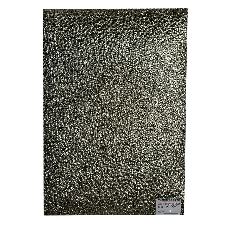 Fornecedor profissional Polipropileno Gravado Textura Folha De Alumínio Tecido Não Tecido