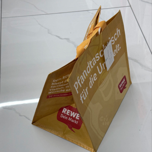 <b>Medium</b> Size Box Shopping <b>Bag</b> Vietnam Shoulder PP Woven Fabric BOPP Laminated New Lifestyle <b>Bags</b> Customized Color OEM ODM - Product Image 1