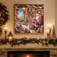 Nouveauté : Kit de Dessin et Peinture 5D Perles Thème Père Noël pour Décoration Maison – Produits DIY Noël 2026
