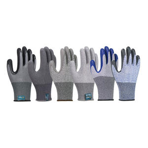 ถุงมือกันบาดลายท้องฟ้าเต็มไปด้วยดวงดาว ถุงมือเคลือบ PU ที่ฝ่ามือ ป้องกันการเสียดสี มีหลายสีให้เลือก - Product Image 1