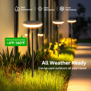 Luci Solari <span class=keywords><strong>da</strong></span> <span class=keywords><strong>Giardino</strong></span> per Esterni, Lampade <span class=keywords><strong>LED</strong></span> a Inserimento nel Terreno per Illuminazione di Casa, Parco e Vialetti - Product Image 4