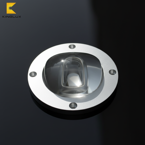 Lentille asphérique PMMA de remplacement pour lampadaire <span class=keywords><strong>LED</strong></span> haute puissance 66 mm, angle de faisceau 140x70 degrés - Product Image 1