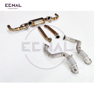 Ecnal pour Aston Martin Vantage 4.0T tuyau d'échappement haute performance d'échappement à soupape en titane pour système d'échappement - Product Image 3