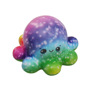 Juguetes de Pulpo Antiestrés al por Mayor, Juguetes de Espuma PU de Subida Lenta, Juguetes Blandos y Coloridos de Pulpo de Dibujos Animados - Product Image 6