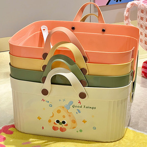 Bac à litière ouvert rectangulaire à rebord haut Ha Gou, bac à litière manuel pour chat avec pelle, portable pour chats adultes - Product Image 4