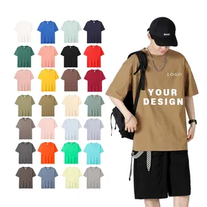 Summer Cotton Short Sleeve T-Shirt Men's Tee Shirt Loose Solid Basic T Shirt Men's Casual O-neck Hipster Tshirt Top