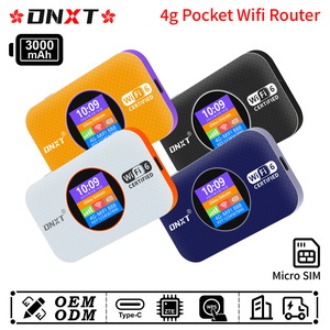 Router Portátil DNXT WiFi6 4G con Batería, Router WPS, Modo AP, el Router WiFi de Bolsillo Más Pequeño para Viajes - Product Image 1