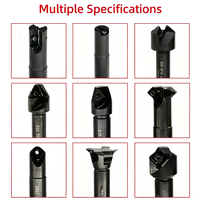TAIRAY B15 B30 B45 TC16 Indexable Chamfer Cutter Baja Karbon untuk Sisipan Karbida Alat Penggilingan Alat Chamfering Mesin Pusat
