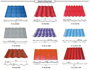 Máquina formadora de rollos de techo, maquinaria de fabricación de azulejos para suelo de cerámica