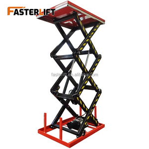 Gunting meja Mini hidrolik elektrik, 1m hingga 6m tinggi pengangkat Platform - Product Image 3