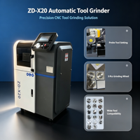 Machine de rectification d'outils CNC ZD-x20 pour fraises à bille Redius, forets et fraises de gravure