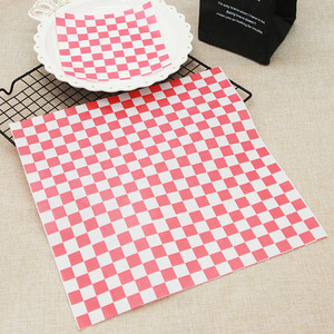 Emballage pour sandwichs et hamburgers, papier sulfurisé anti-graisse, impression de logo personnalisé, qualité alimentaire - Product Image 2
