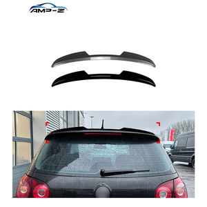 Spoiler Trasero de Fibra de Carbono Negra para Maletero de Material Plástico para VW Golf <span class=keywords><strong>5</strong></span> <span class=keywords><strong>GTI</strong></span> R32 2004-09, Kits de Carrocería - Product Image 1