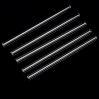 Tuyau en verre de quartz poli transparent sans ozone, très demandé, pour usage en laboratoire, services de cintrage/moulage/soudage