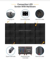 Panneaux publicitaires LED couleur pleine gamme étanches IP65 pour extérieur P4-P10, affichage vidéo animé pour ascenseur, résolution 4K, CMS intégré