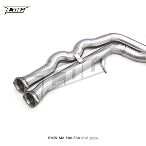 Tuyaux d'échappement OEM Ready Ship pour BMW M3 M4 F80 F82 F83 S55 3.0T 2014-2019 SS304 Système d'échappement de voiture Midpipe de longueur égale - Product Image 4