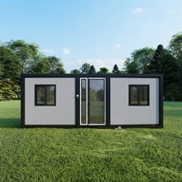 Maison conteneur en acier extensible de luxe, unités d'habitation complémentaires personnalisées selon les normes australiennes, chambres personnalisées, bureau à domicile, hôtel