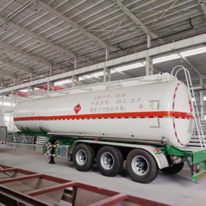 ASME 60.72m ³ LPG tàu chở dầu xe tải bán Trailer vận chuyển xe tăng đường tàu chở dầu xe tăng nhà sản xuất - Product Image 4