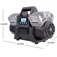 Good Quality Factory Supplier Tractor Big Tire Air Compressor 320L/min Strong Power 12V 101-150Psi Auto Inflatable Dual Cylinder