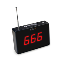 KSUN Q-12 de File D'attente Sans Fil Système de Pagination Serveur Système D'appel Pager DIY Logo Personnalisé Rappel Tableau Appelant Téléavertisseurs